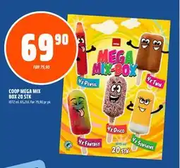 Coop Obs COOP MEGA MIX BOX 20 STK tilbud