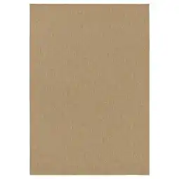 IKEA LÄttbetong Teppe flatvevd, inne/ute, beige/lys brun, 160x230 cm tilbud