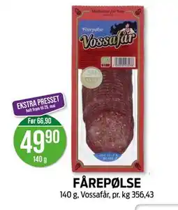 Kiwi FÅREPØLSE tilbud