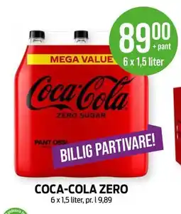 Kiwi COCA-COLA ZERO tilbud