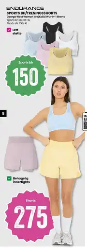 Sport Outlet SPORTS BH/TRENINGSSHORTS tilbud