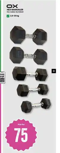 Sport Outlet HEX MANUALER tilbud