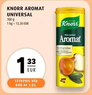Scandinavian Park KNORR AROMAT UNIVERSAL, EUR 1.33 tilbud