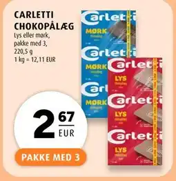 Scandinavian Park CARLETTI CHOKOPÅLÆG, EUR 2.67 tilbud