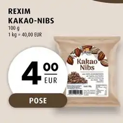 Scandinavian Park REXIM KAKAO-NIBS, EUR 4 tilbud