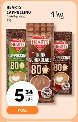 Scandinavian Park HEARTS CAPPUCCINO, EUR 5.34 tilbud
