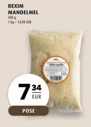 Scandinavian Park REXIM MANDELMEL, EUR 7.34 tilbud