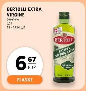 Scandinavian Park BERTOLLI EXTRA VIRGINE, EUR 6.67 tilbud