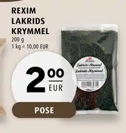 Scandinavian Park REXIM LAKRIDS KRYMMEL, EUR 2 tilbud