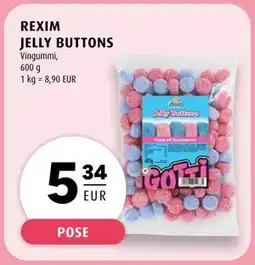 Scandinavian Park REXIM JELLY BUTTONS, EUR 5.34 tilbud