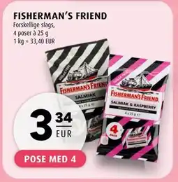 Scandinavian Park FISHERMAN’S FRIEND, EUR 3.34 tilbud