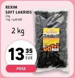 Scandinavian Park REXIM SOFT LAKRIDS, EUR 13.35 tilbud