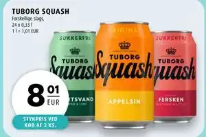 Scandinavian Park TUBORG SQUASH, EUR 8.01 tilbud