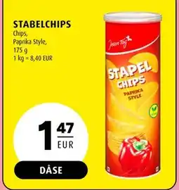 Scandinavian Park STABELCHIPS, EUR 1.47 tilbud