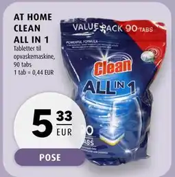 Scandinavian Park AT HOME CLEAN ALL IN 1, EUR 5.33 tilbud