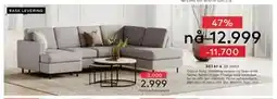 Skeidar Oslo U-Sofa tilbud