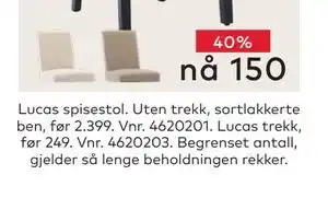 Skeidar Lucas trekk tilbud