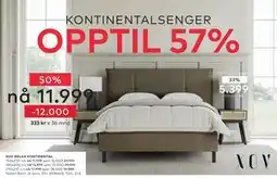 Skeidar Nord Lux sengegavl tilbud