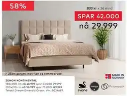 Skeidar ZENON KONTINENTAL tilbud