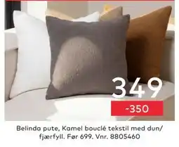 Skeidar Belinda pute tilbud