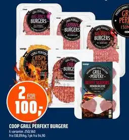Coop Obs COOP GRILL PERFEKT BURGERE tilbud
