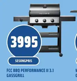 Coop Obs FCC BBQ PERFORMANCE II 3.1 GASSGRILL tilbud
