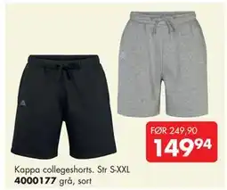 Sparkjøp Kappa collegeshorts tilbud