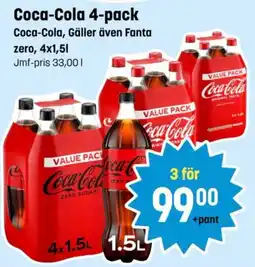 Eurocash Coca-Cola 4-pack tilbud