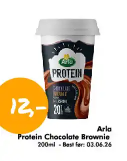 Havaristen ARLA Protein chocolate brownie tilbud