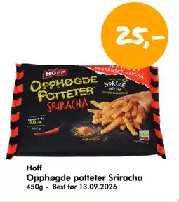 Havaristen HOFF Opphøgde potteter sriracha tilbud