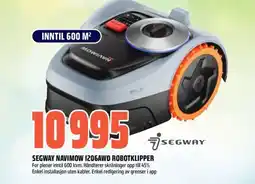 Obs Bygg SEGWAY Navimow 1206AWD robotklipper tilbud
