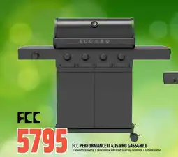 Obs Bygg FCC Performance ii 4,1s pro gassgrill tilbud