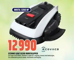 Obs Bygg ECOVAVS Goat 01200 robotklipper tilbud