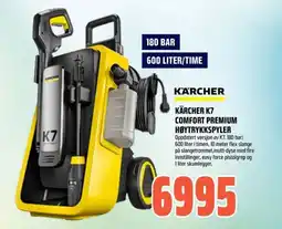 Obs Bygg KÄRCHER K7 Comfort premium høytrykkspyler tilbud