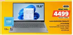 POWER Lenovo Lenovo IdeaPad Slim 3 Bærbar PC Lett og allsidig tilbud
