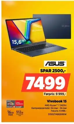 POWER ASUS Vivobook 15 tilbud