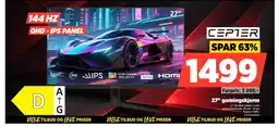 POWER CEPTER 27" gamingskjerm tilbud