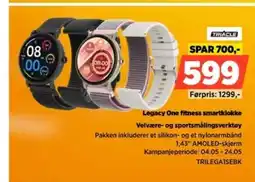 POWER TRIACLE Legacy One fitness smartklokke Velvære- og sportsmålingsverktøy tilbud