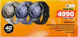 POWER HUAWEI WATCH 5.46 mm Hold deg aktiv med avanserte sportmoduser tilbud