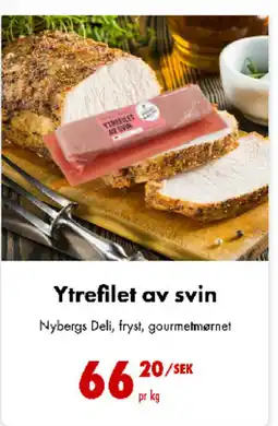 Nordby Supermarket Ytrefilet av svin tilbud