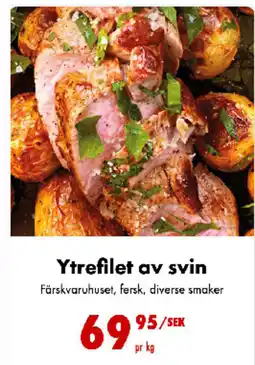 Nordby Supermarket Ytrefilet av svin tilbud