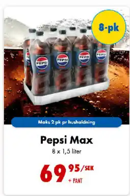 Nordby Supermarket Pepsi Max tilbud