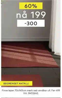 Skeidar Finse løper tilbud