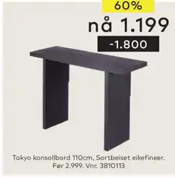 Skeidar Tokyo konsollbord tilbud