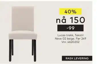 Skeidar Lucas trekk tilbud