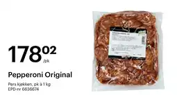 Storcash Pepperoni Original tilbud