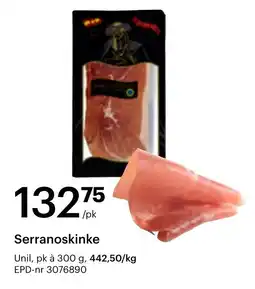 Storcash Serranoskinke tilbud