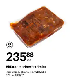 Storcash Biffkutt marinert strimlet tilbud