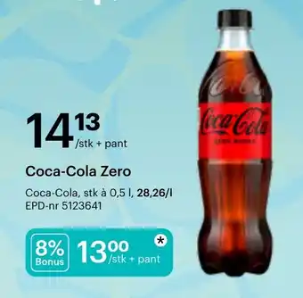 Storcash Coca-Cola Zero tilbud