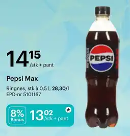 Storcash Pepsi Max tilbud